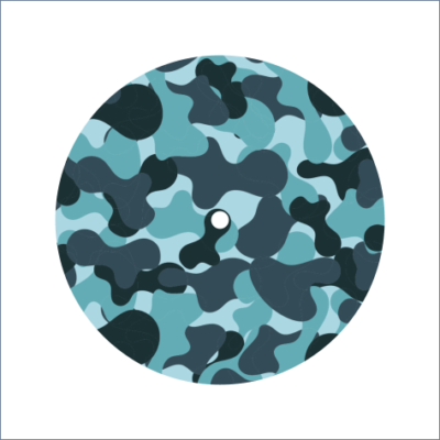 Round Libre Overlay CGM Patch 003