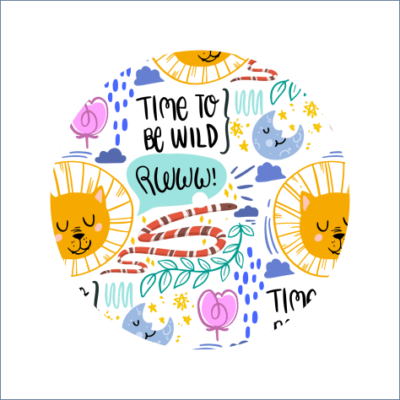 Round Libre Overlay CGM Patch 011