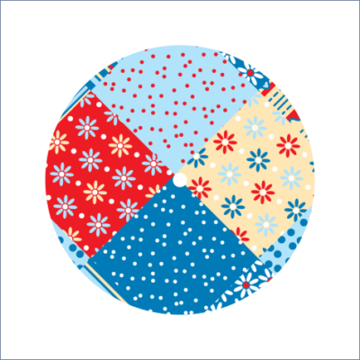 Round Libre Overlay CGM Patch 028