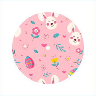 Round Libre Overlay CGM Patch 032